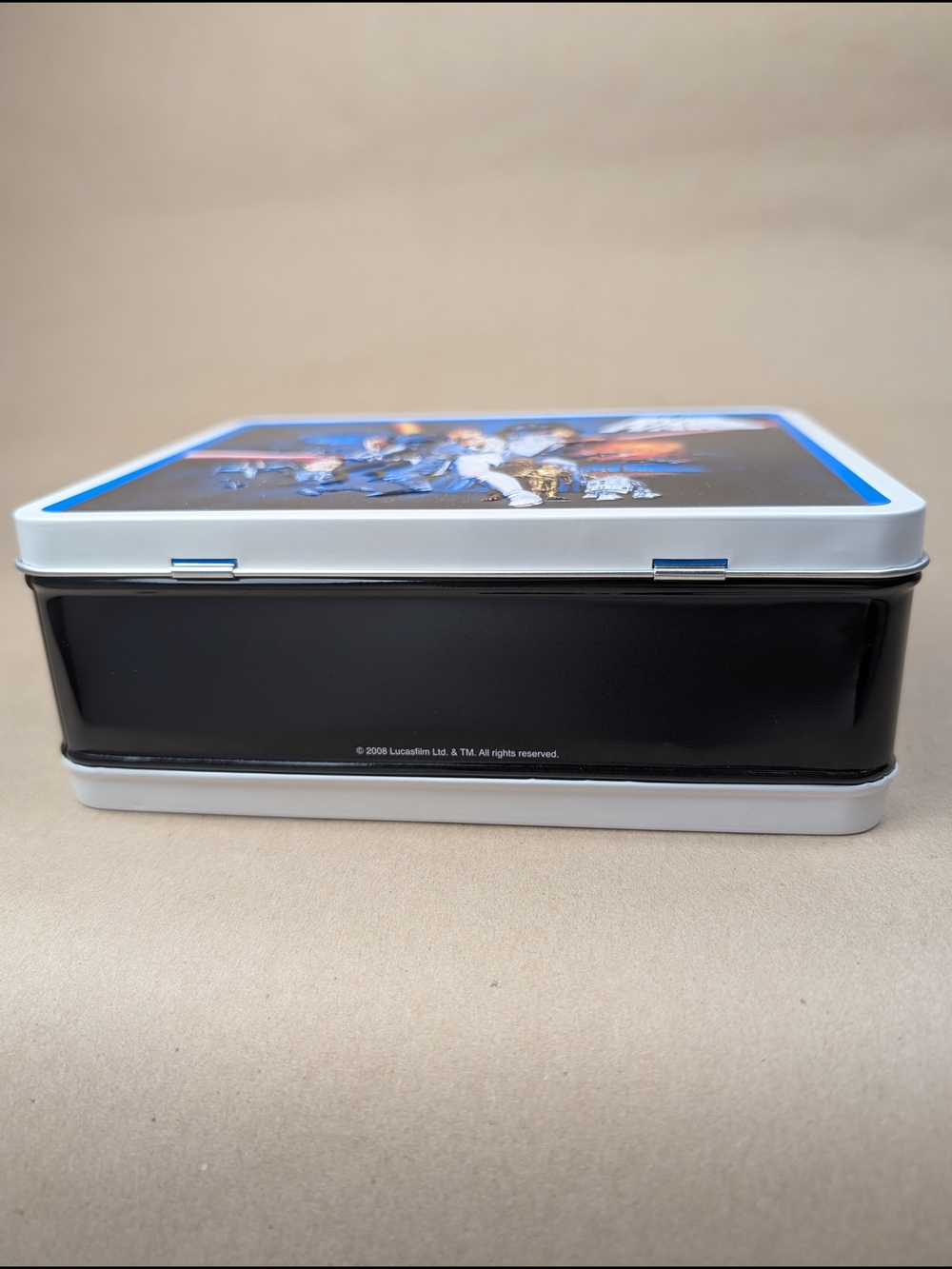 Star Wars Tin Lunch Box With Sandwich Cutters, Williams Sonoma Limited Ed NEW - Picture 10 of 11